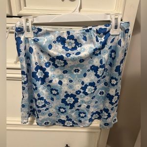 Cotton Candy LA floral mini skirt